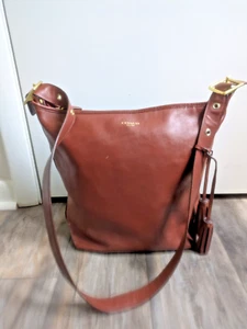 Vintage Coach Legacy Leder Reisetasche Messing/Cognac Crossbody Vintage - Bild 1 von 11