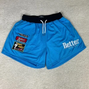 Get Better Today Shorts Herren XL blau Better Racing Team Gym Training Basketball - Bild 1 von 12