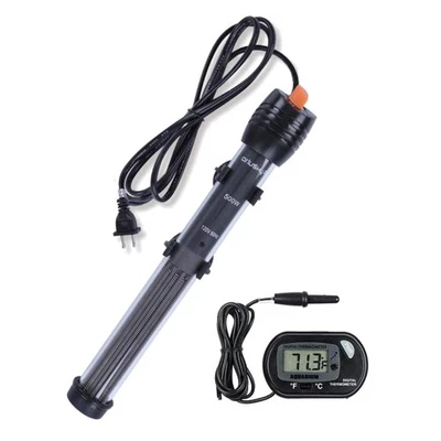 Precision 300W Submersible Heater for Aquariums with Reliable Thermostat Control - Image 1 of 4
