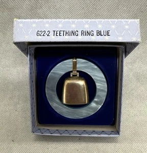 ANILLO DE DENTICIÓN Y RECUERDO DE SONAJERO VINTAGE WEB PLATA ESTERLINA Y FREGONA BEBÉ NIÑO - Imagen 1 de 5