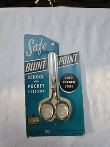 Vintage Kmart Schule und Tasche stumpfe Spitze Schere 4 1/2 Zoll Made in Germany - Bild 1 von 5