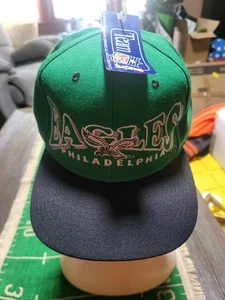 Rare New With Tags VINTAGE 1987 "DREW PEARSON" PHILADELPHIA EAGLES SNAPBACK CAP - Picture 1 of 7