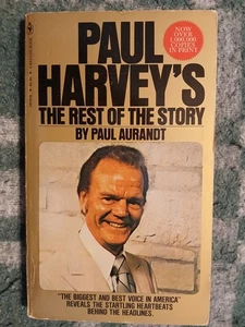 paperback 1978 PAUL HARVEY'S THE REST OF THE STORY Aurandt TRUE STORIES Bantam - Imagen 1 de 4