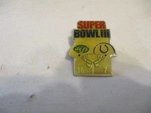 PIN SUPER BOWL III - Imagen 1 de 2
