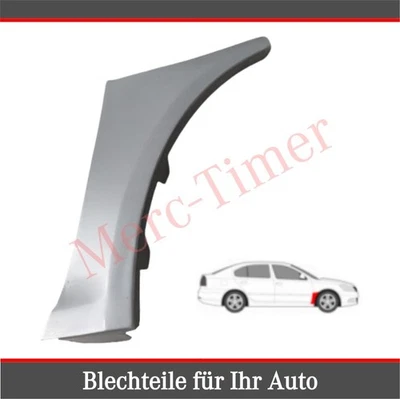 Chapa de reparación guardabarros delantero pequeño derecho copiloto Skoda Octavia 2004-2013 - Imagen 1 de 4