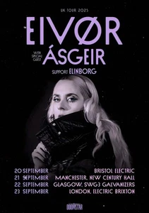 EIVOR Enn 2025 UK Tour 2025 Poster - Wall Decor, No Frame - Picture 1 of 4