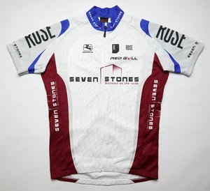 GIORDANA VINTAGE CYCLING JERSEY BIKE SHIRT COLOR BLOCK TOP ADULT MENS L FULL ZIP - Picture 1 of 12