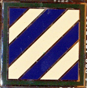 US Army Third 3rd Infantry Division Combat Service Identification Badge CSIB - Bild 1 von 1