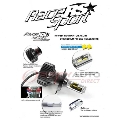 Race Sport Headlight Conversion Kit for 2004-2010 Audi A8 Quattro - to - Image 1 of 4