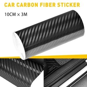 10cm Sticker Carbon Fiber Door Car Plate Scuff Sill Cover Anti Scratch Sticke - Bild 1 von 9