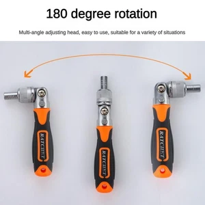 Ratchet Screwdriver Set Multipurpose Compact Precision Screwdriver Ergonomic - Picture 1 of 7