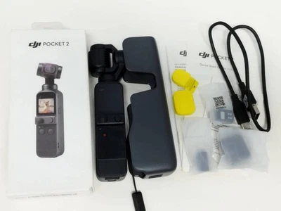 USED DJI Osmo Pocket 2 Creator Combo 4K Small 3-Axis Gimbal Camera - Image 1 of 4