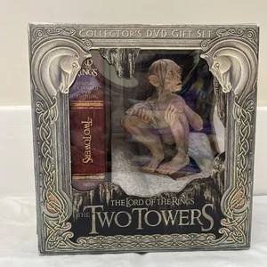 The Lord of the Rings: The Two Towers Collectors DVD Set Gollum Statue SEALED - Picture 1 of 8