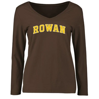 Women's Brown Rowan Profs Everyday Long Sleeve T-Shirt - Image 1 of 2