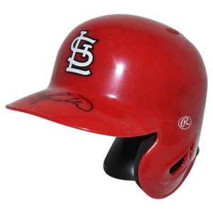 Terry Pendleton Signed St Louis Cardinals Mini MLB Baseball Batting Helmet (JSA) - Picture 1 of 3