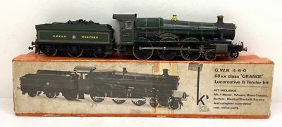 KEYSER K's GWR "GRANGE" 68xx 4-6-0 LOCO & TENDER 4mm/OO - TESTED / WORKING - Image 1 of 4