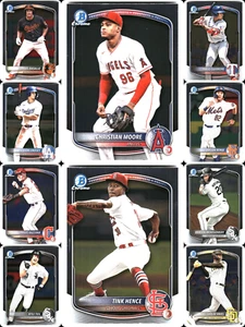 2025 Bowman Lot of 18 Chrome Prospect Cards - 100% Chrome Bowman Prospect - Bild 1 von 19