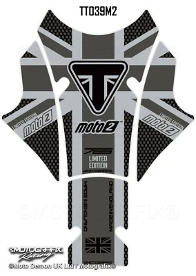 Triumph Daytona 765 Moto2 2020 2021 Protezione Serbatoio Motografix