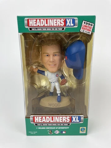 Headliners XL Kerry Wood Action Figure 1999 Limited Edition 1 of 20000 W/COA Cover