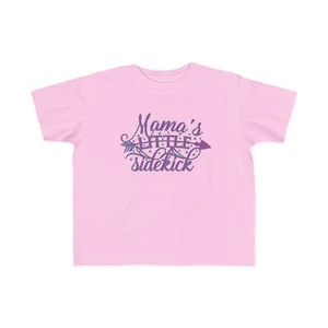 Mamas Little Sidekick Toddler's Fine Jersey Tee Sizes 2T through 6T - Picture 1 of 10