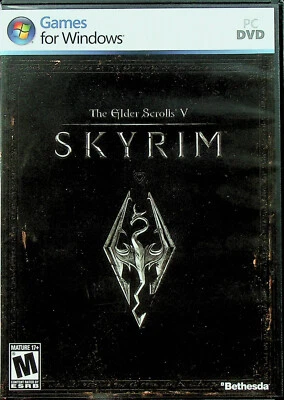 The Elder Scrolls V PC Game: Skyrim - Bethesda Softworks - Mature 17+ - Preowned - Image 1 of 4