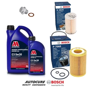 KIT DE SERVICIO DE FILTRO DE ACEITE Y COMBUSTIBLE BOSCH PARA HONDA CR-V I-DTEC 2,2 L (MK3) (RE67) - Imagen 1 de 1