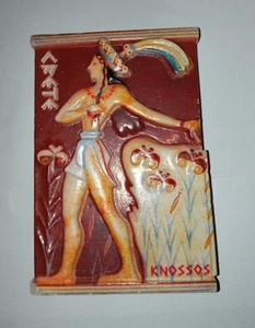 Minoan "Prince with the Lilies" fridge magnet from Crete - Picture 1 of 1