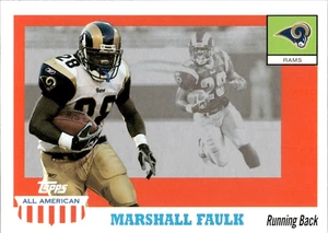Marshall Faulk - 2003 Topps All-American Football #73 - Bild 1 von 2