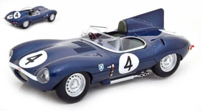 MODELLINO AUTO STATICO CMR JAGUAR TYPE D #4 WINNER LE MANS 1956 FLOCKHART 1/18 - Immagine 1 di 4