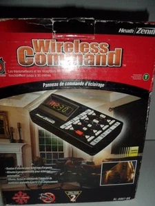 Heath Zenith Wireless Command SL-6007 BK Lighting Control Panel Panic Alert NIB - Picture 1 of 6