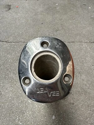 C.E. Smith Flush Mount Rod Holder - 15 Degree - Cast Bottom SeaVee Version Used - Image 1 of 3