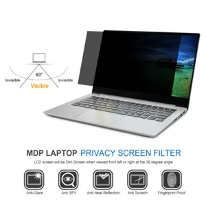 Fit 14 15 inches Laptop Privacy Screen Filter Computer Screens Anti-Glare Film - Picture 1 of 13