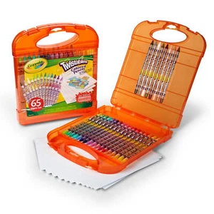 Crayola Twistables 25 Colored Pencils Set with Paper Stocking Stuffers for Kids - Picture 1 of 3