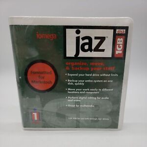 Iomega Jaz 1GB Disk Mac Formatted