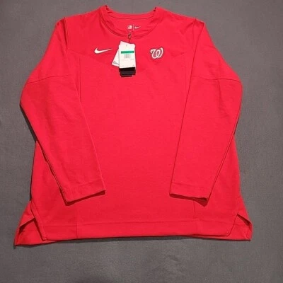 Nike Washington Nationals 1/4 Zip Pullover Jacket XL NWT  - Image 1 of 4