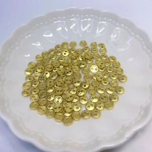 50PCS Mini Button Round Buckle Doll Clothing Sewing Handmade Craft DIY Accessory - Picture 1 of 7