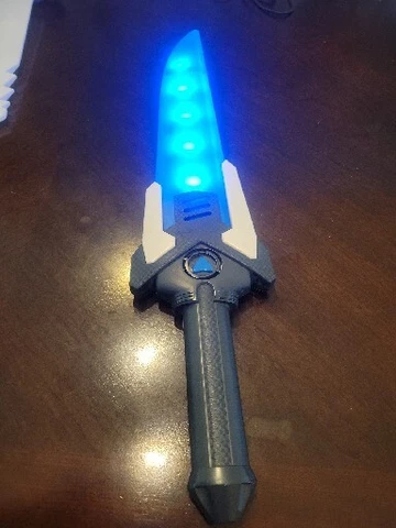 Max Steel Turbo Sword Electronic Lights Sounds 26” Cosplay 2012 Mattel Cover