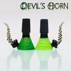(HIGH QUALITY)14mm Male Glass Bowl For Water Pipe Hookah Bong Replacement Head - Bild 1 von 5