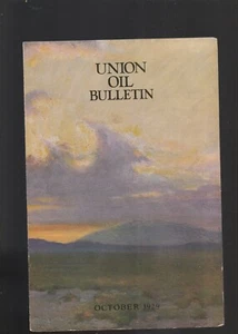 UNION OIL BULLETIN OCTOBER 1929 - Picture 1 of 2