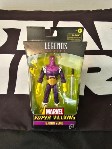 Baron Zemo BAF Super Villains 6" Scale MARVEL LEGENDS Series NEW Cover