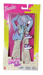 Barbie Fashion Avenue Beat Street Stars Top & Bell Bottom Jeans 2002 NRFB VTG - Picture 1 of 6