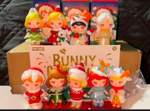 BUNNY Christmas 2021 Complete 9 Figures Pop Mart AUTHENTIC - Picture 1 of 5