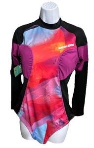 Traje de baño Sea-Doo One Piece Rash Guard XL para mujer púrpura negro deportes acuáticos - Imagen 1 de 13