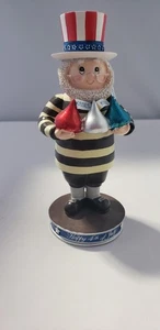 Kurt S. Adler Hershey's Chocolate Happy 4th Of July Candy Figur & Etikett. 1998 - Bild 1 von 6