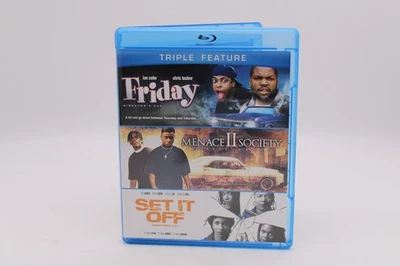 Friday / Menace II Society / Set It Off Blu-Ray Triple Feature Director's Cut - Image 1 of 4