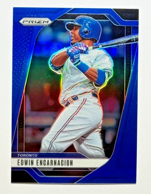 Béisbol Panini Prizm 2025 #156 EDWIN ENCARNACIÓN azul Prizm/199 Foto 1 de 2