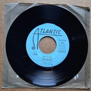CAROLE KING One To One DJ PROMO POP 45 7" Record Vinyl Records - Picture 1 of 2