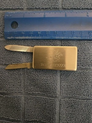 Winchester Money Clip Multi-tool, Knife And Nail File - Image 1 of 2