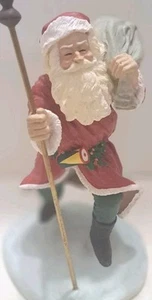 Hallmark Heirloom Collection Santa with Staff A Joyous Christmas 1990 Figurine - Picture 1 of 6