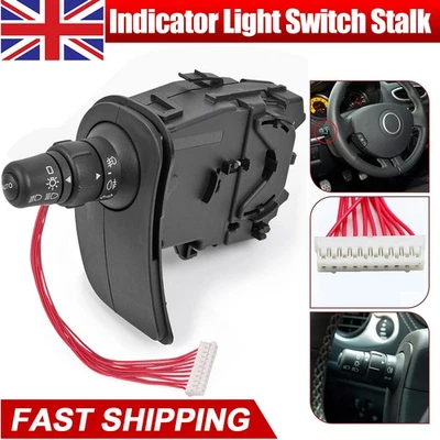 Top Quality Light Indicator Stalk Switch For Renault Clio III Modus Kangoo 1.2 - Image 1 of 4